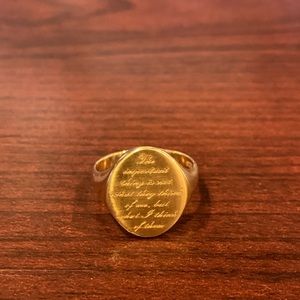 Killing Eve Villanelle Ring